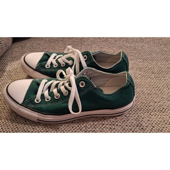 Converse Chuck Taylor All Star Low Top Green Sneakers Size mens 7 Wo 9 - Picture 3 of 7